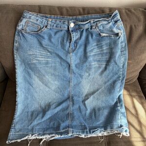 Denim Blue  Be Girl Skirt